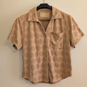 Araminta James Shell Terrycloth Shirt